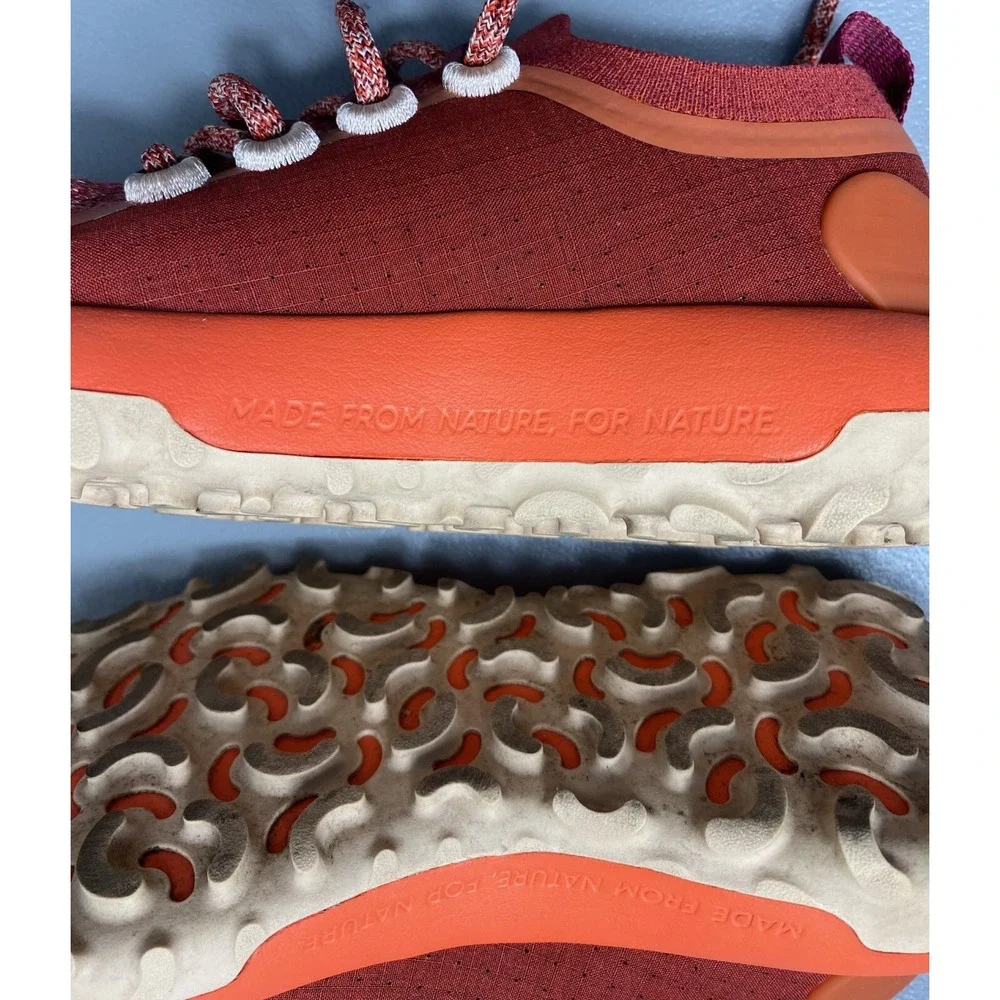 Allbirds Women's Trail Runners SWT Running Shoes Size 7 Red Orange Sneakers